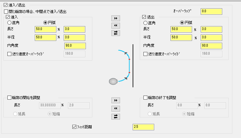 進入/退出