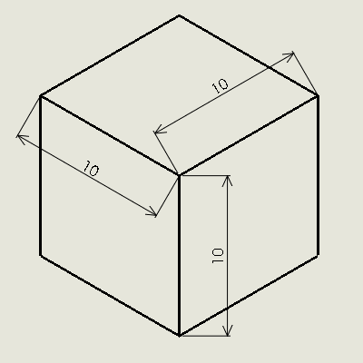 等角図(isometric drawing)