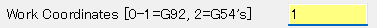 ワーク座標系の設定