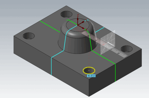平面スライス曲線