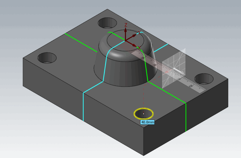 平面スライス曲線