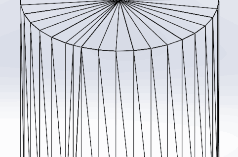 STL内部のメッシュの状態