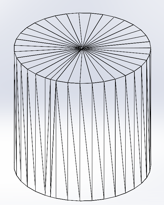 STL内部のメッシュの状態